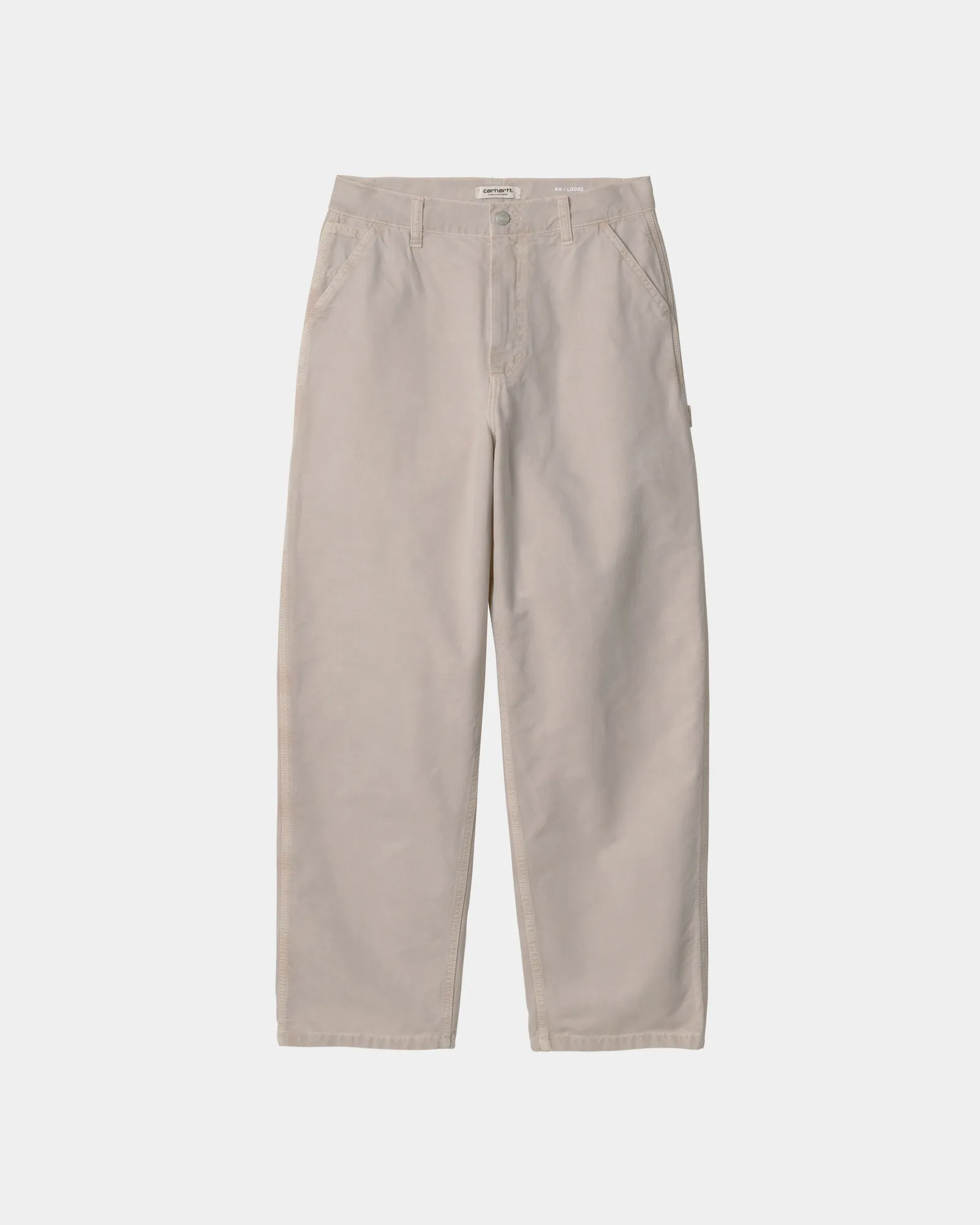 Women's Brandon Single Knee Pant | Dusky Beige (stone canvas) Carhartt WIP