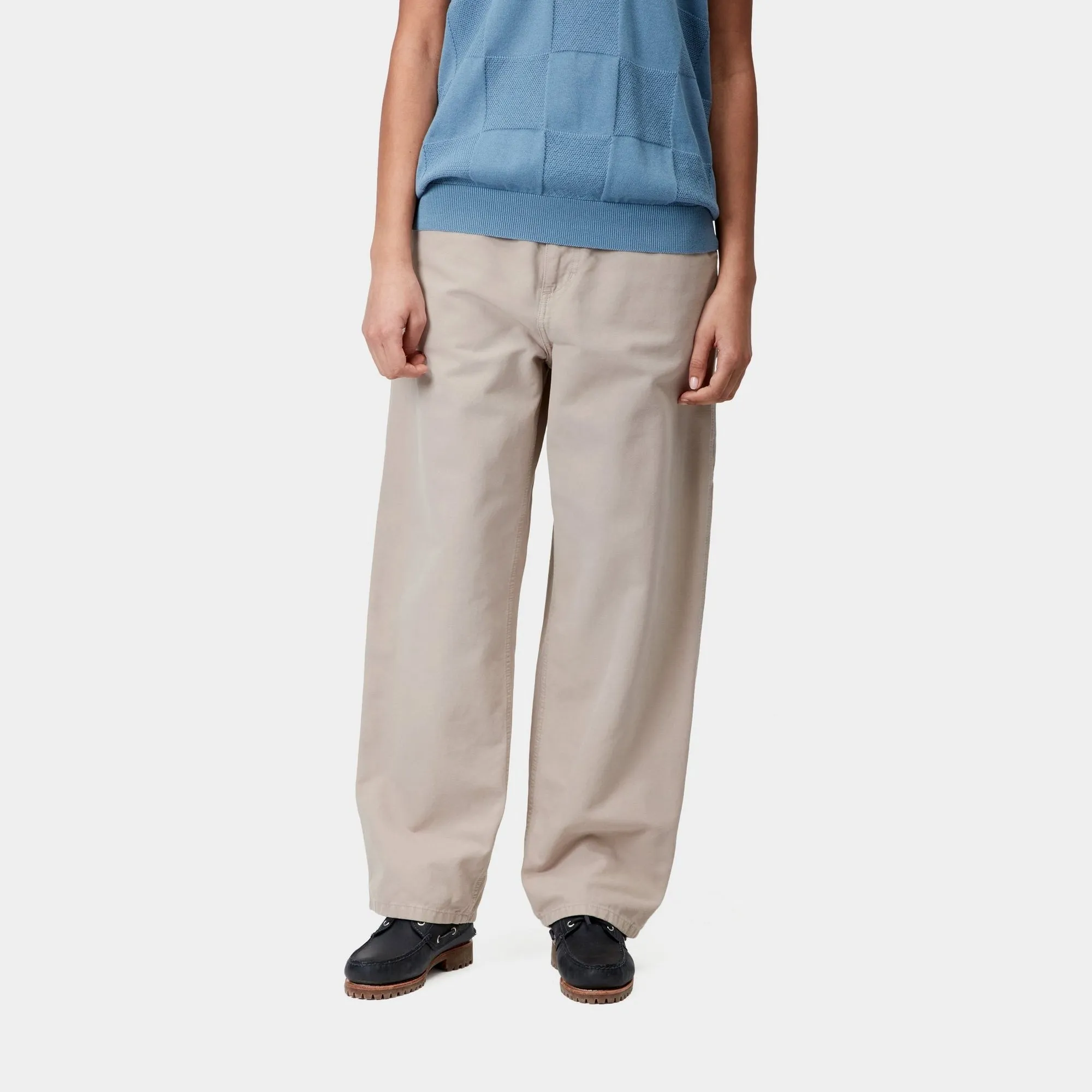 Women's Brandon Single Knee Pant | Dusky Beige (stone canvas) Carhartt WIP