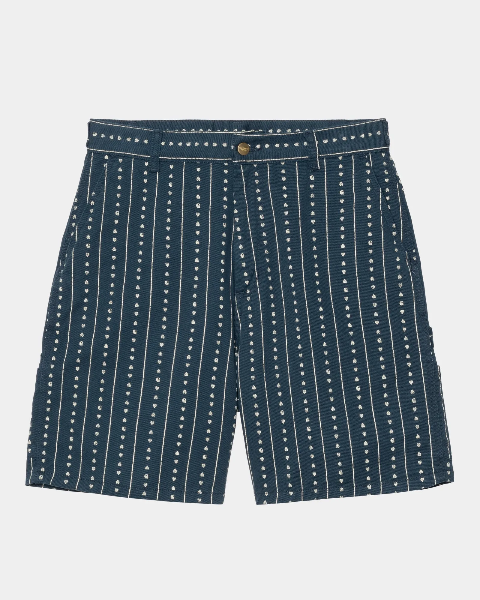 Women's Drewe Short | Ink / Natural Heart C Pinstripe Carhartt WIP