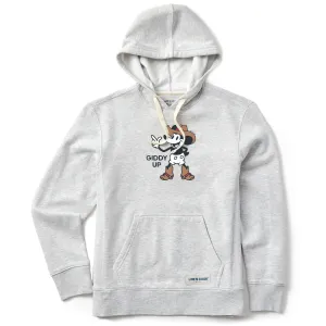 Women's Giddy Up Willie Simply True Fleece Hoodie LIFE IS GOOD