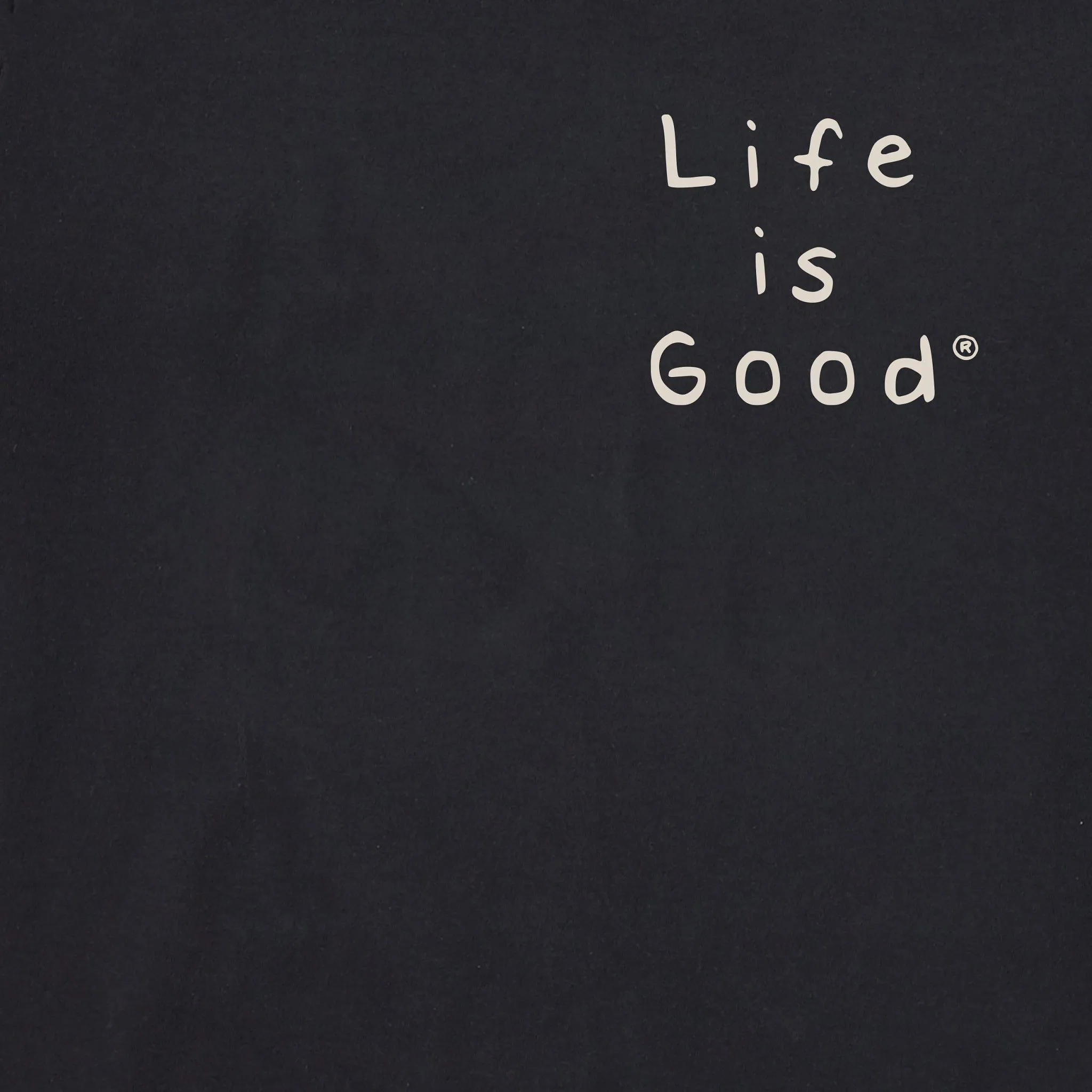 Women's Happiness Looks Good on You Simply True Crew LIFE IS GOOD