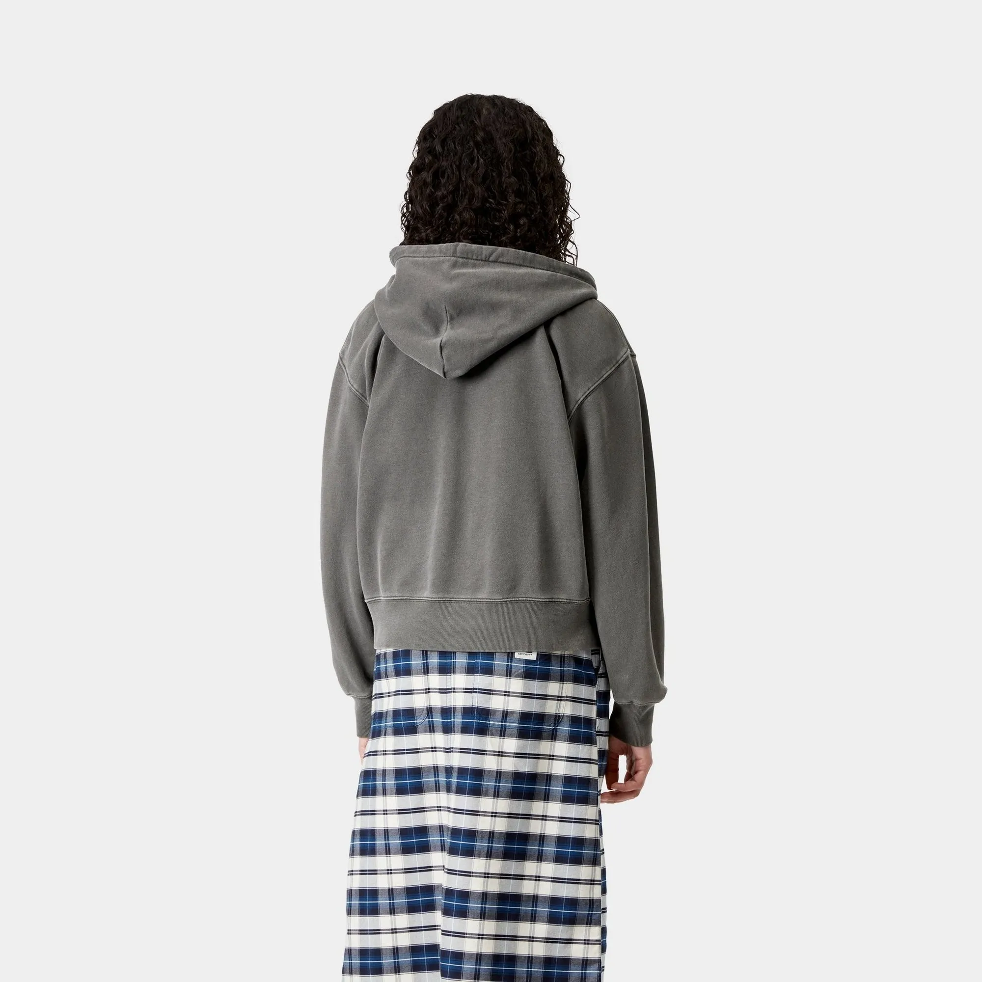 Women's Hooded Nelson Jacket | Graphite Carhartt WIP
