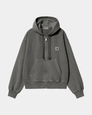 Women's Hooded Nelson Jacket | Graphite Carhartt WIP