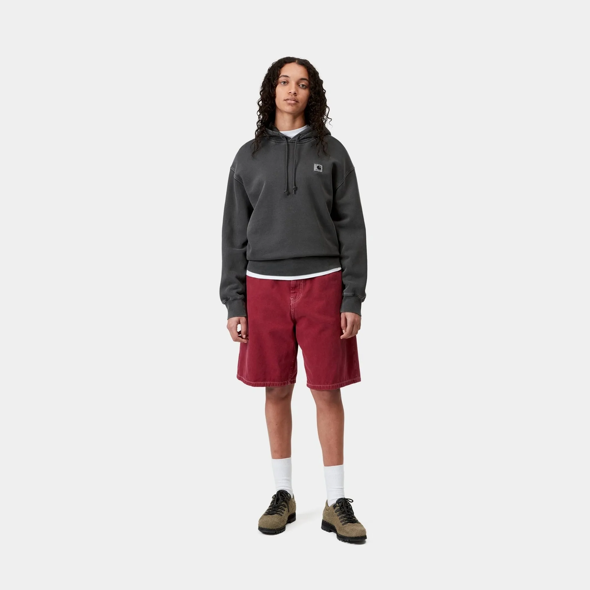 Women's Hooded Nelson Sweatshirt | Graphite Carhartt WIP