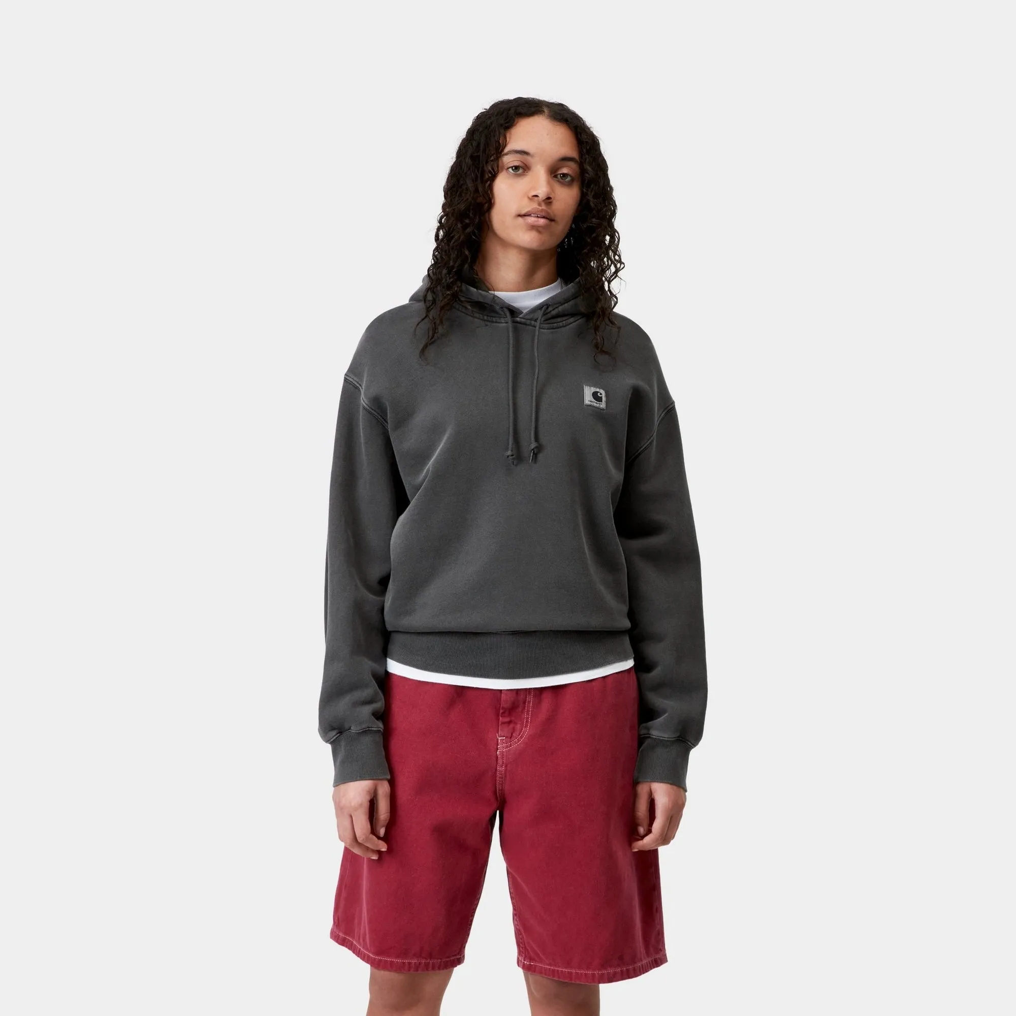 Women's Hooded Nelson Sweatshirt | Graphite Carhartt WIP
