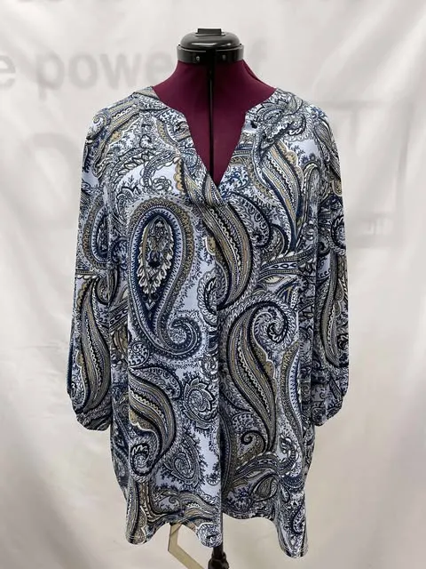 Women's Laura Long Sleeve Top, Extra Large