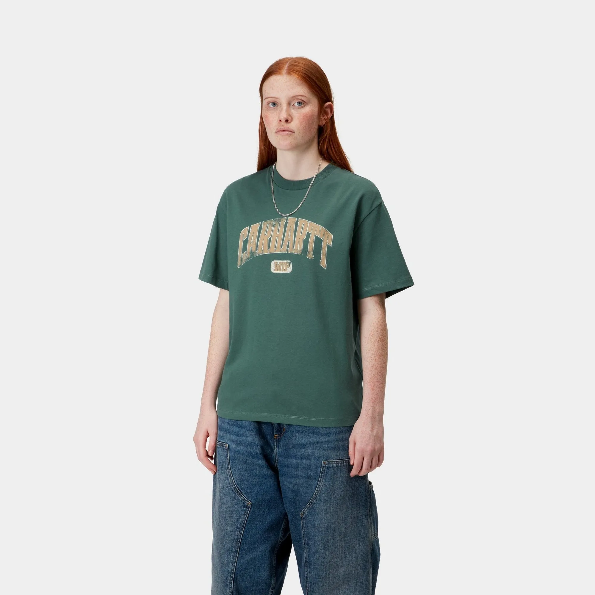 Women's Lecture T-Shirt | Silver Pine Carhartt WIP