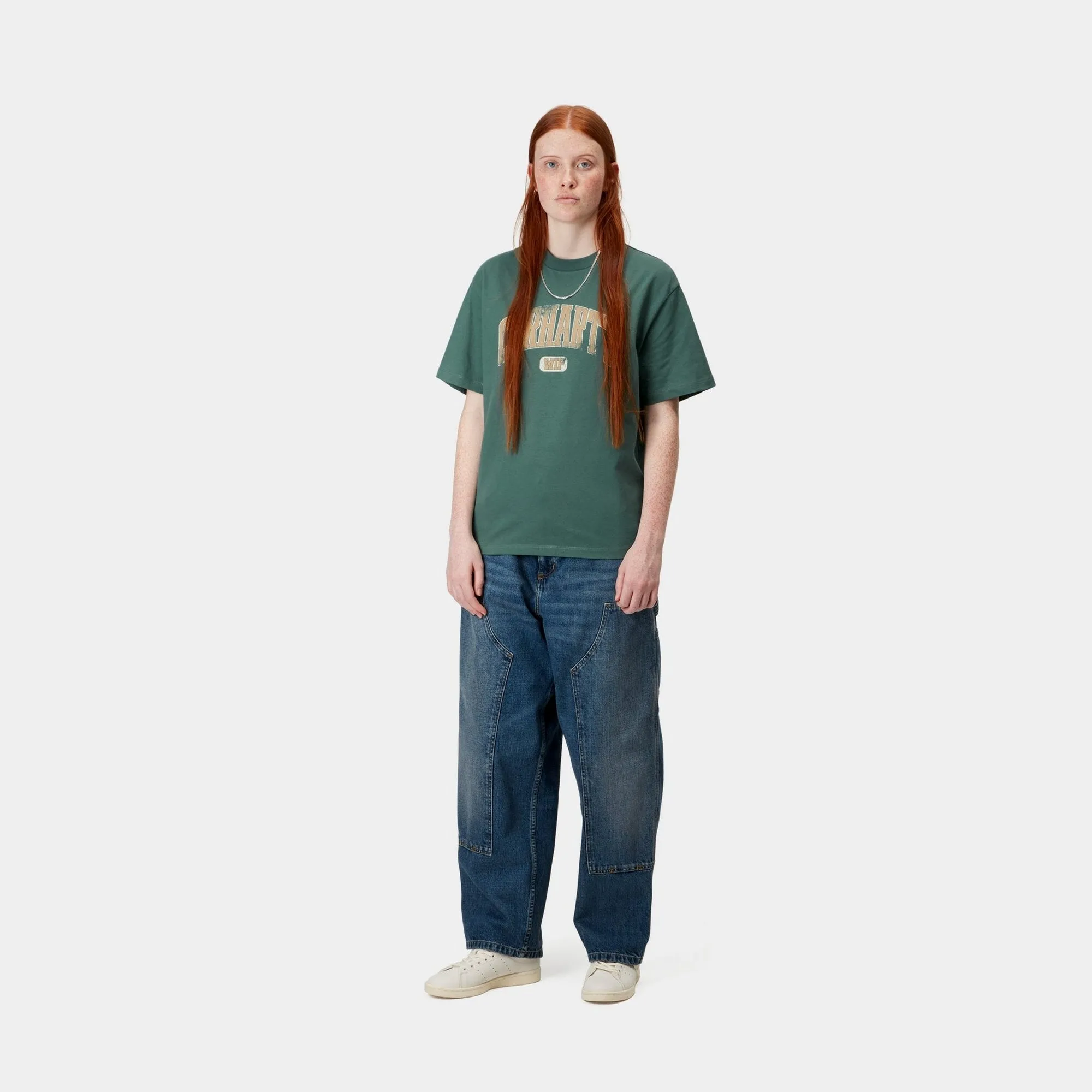 Women's Lecture T-Shirt | Silver Pine Carhartt WIP