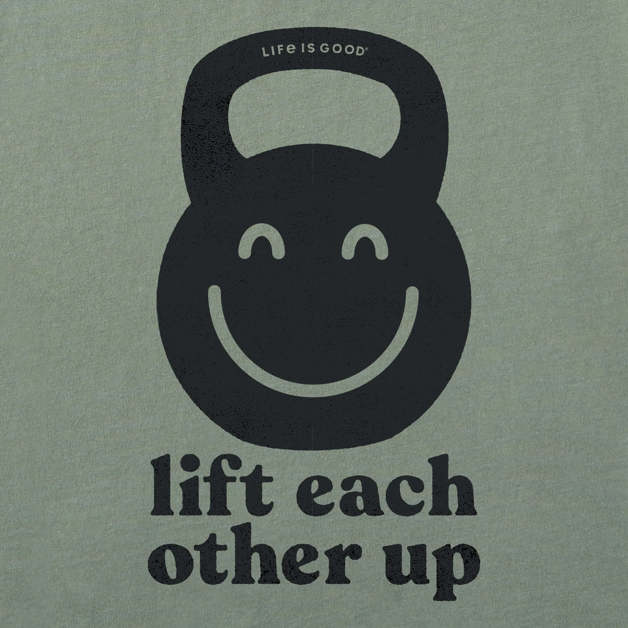 Women's Lift Each Other Up Smile Simply True Fleece Hoodie LIFE IS GOOD