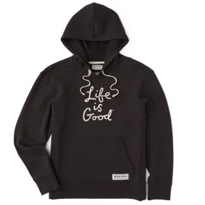 Women's LIG Scribble Simply True Fleece Hoodie LIFE IS GOOD