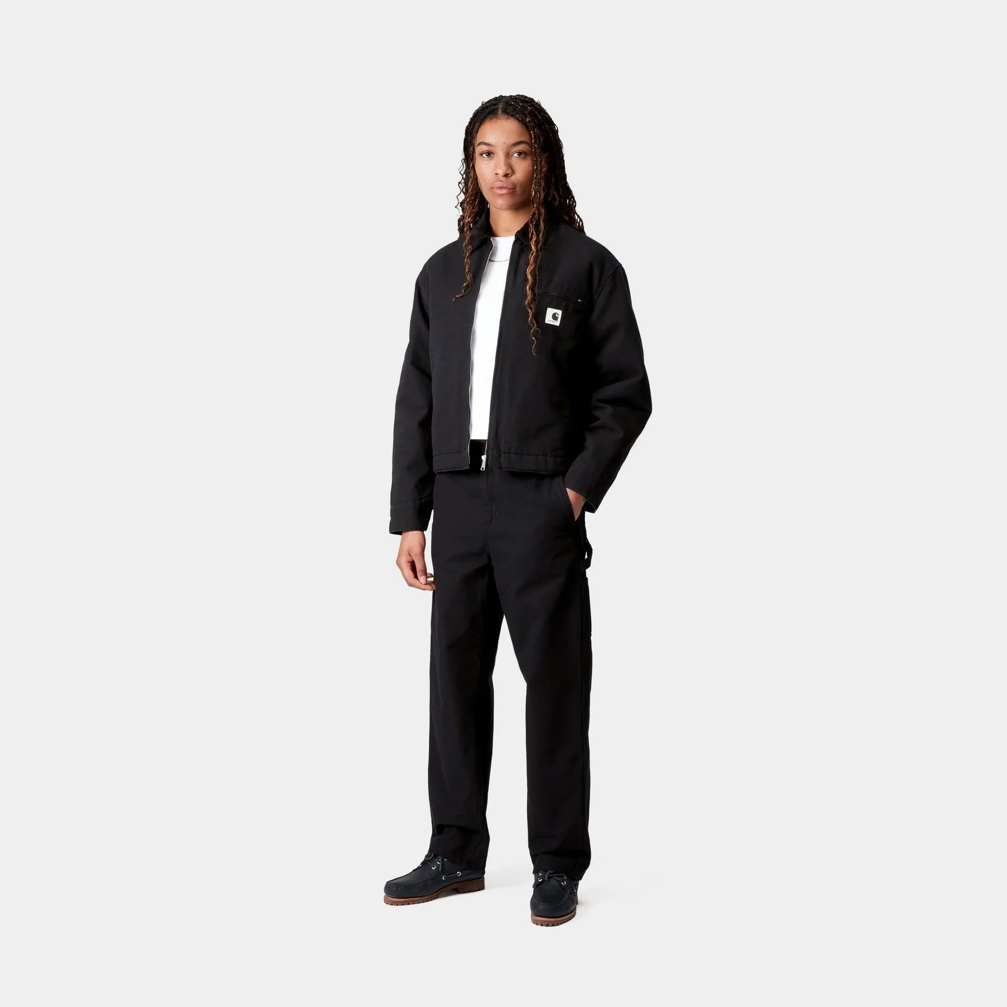 Women's OG Detroit Jacket (Winter) | Black Carhartt WIP