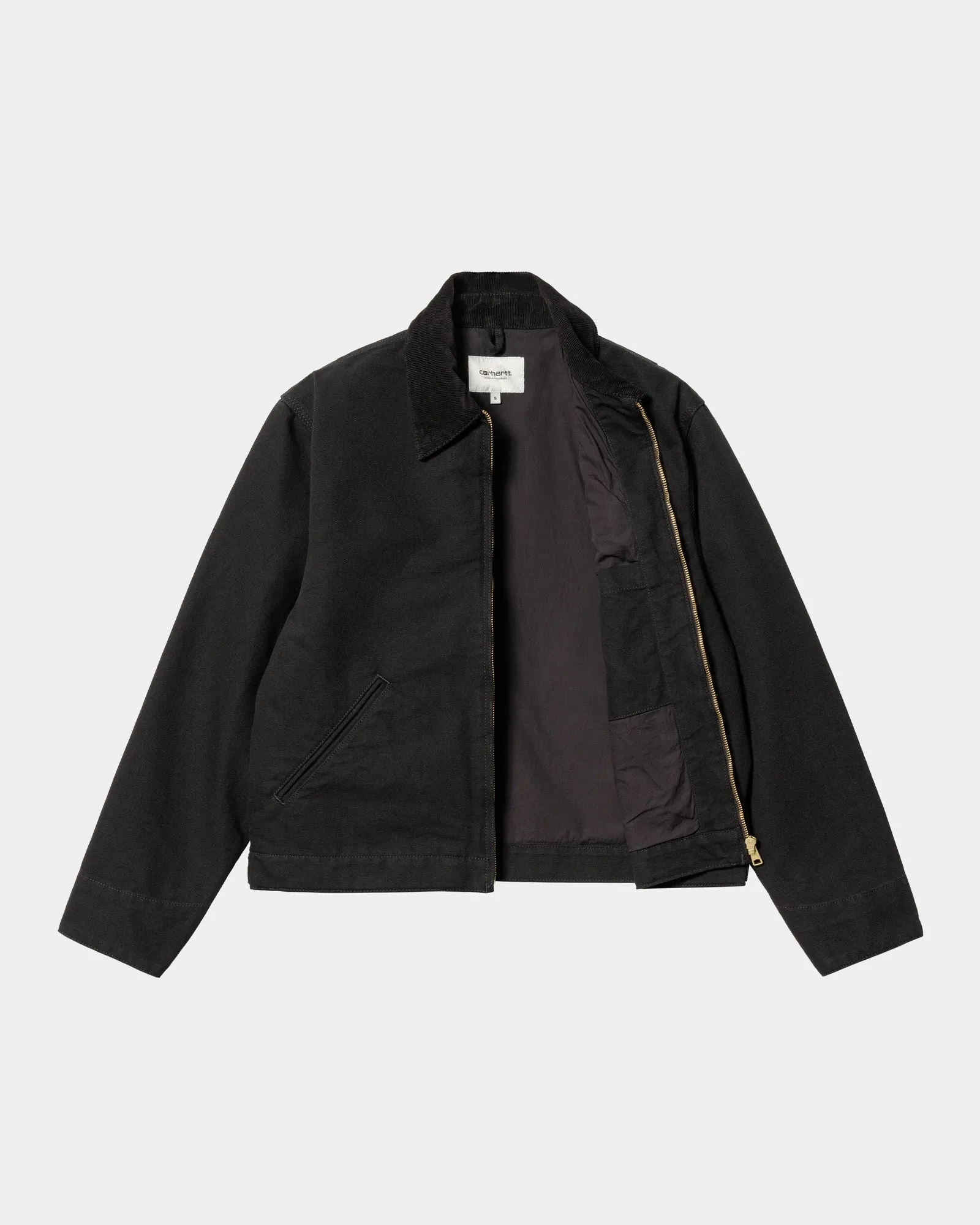 Women's OG Detroit Jacket (Winter) | Black Carhartt WIP