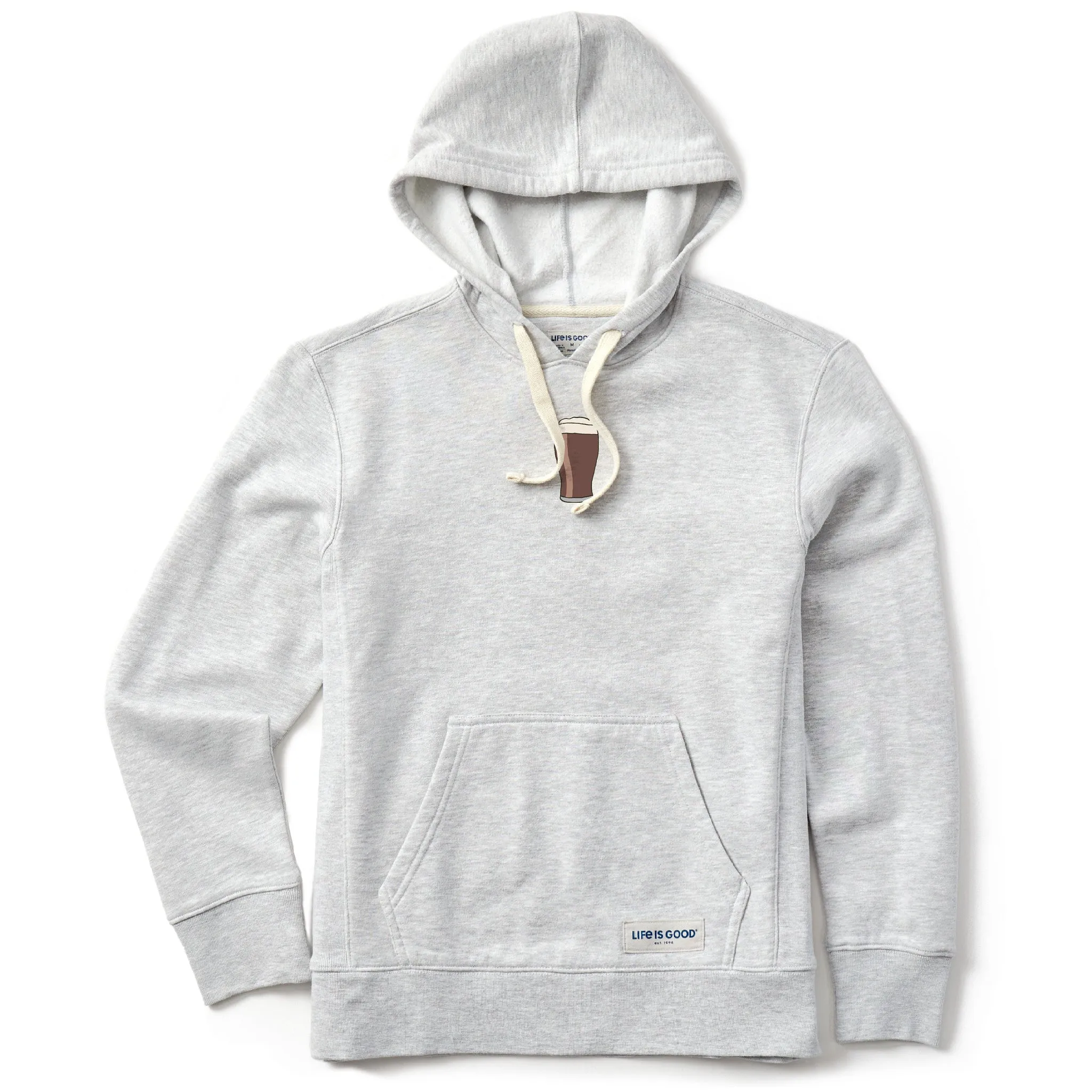 Women's Quirky Pint Simply True Fleece Hoodie LIFE IS GOOD