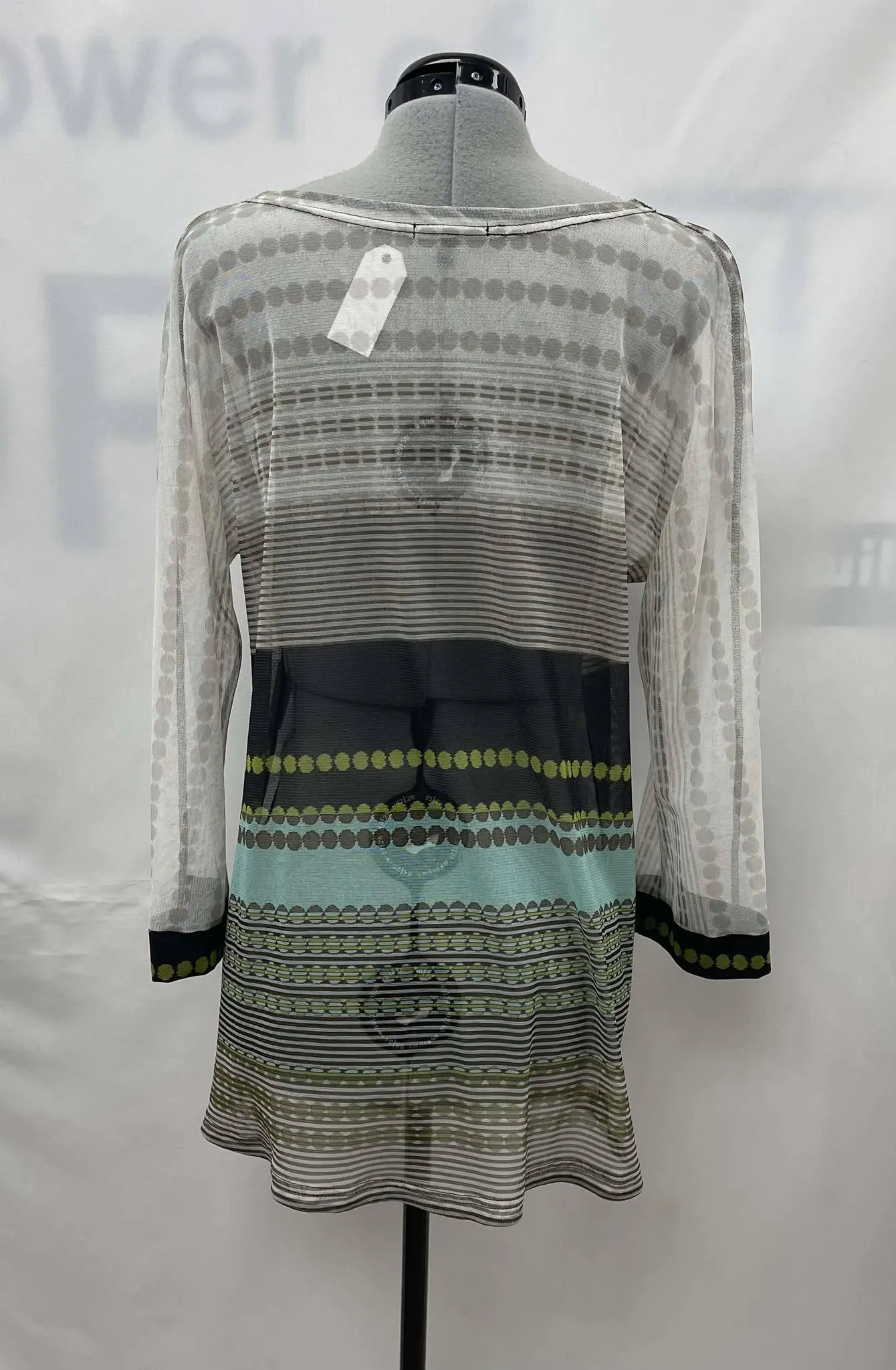 Women's Robert Kitchen Long Sleeve Beach Cover, Large