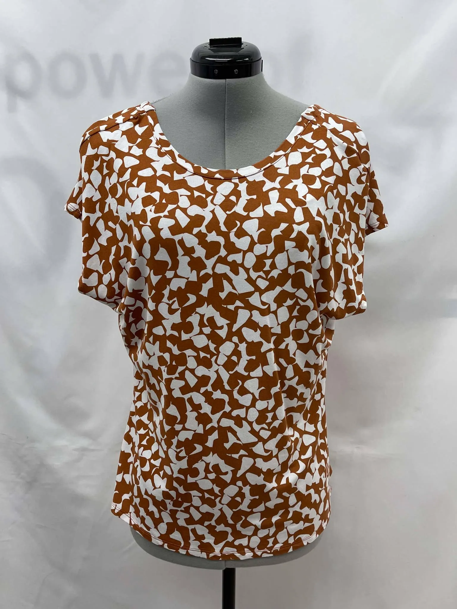 Women's RW&CO Short Sleeve Top, Medium