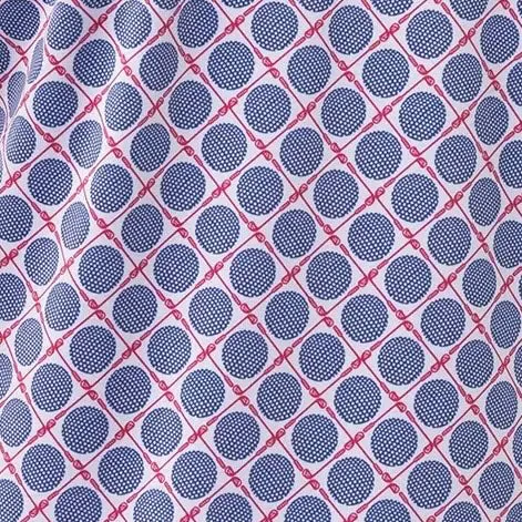 Women's San Soleil White, Navy & Red Golf Ball Print Sleeveless  Golf Top Size XS MSP$92
