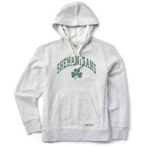 Women's Shenanigans Arch Simply True Fleece Hoodie LIFE IS GOOD