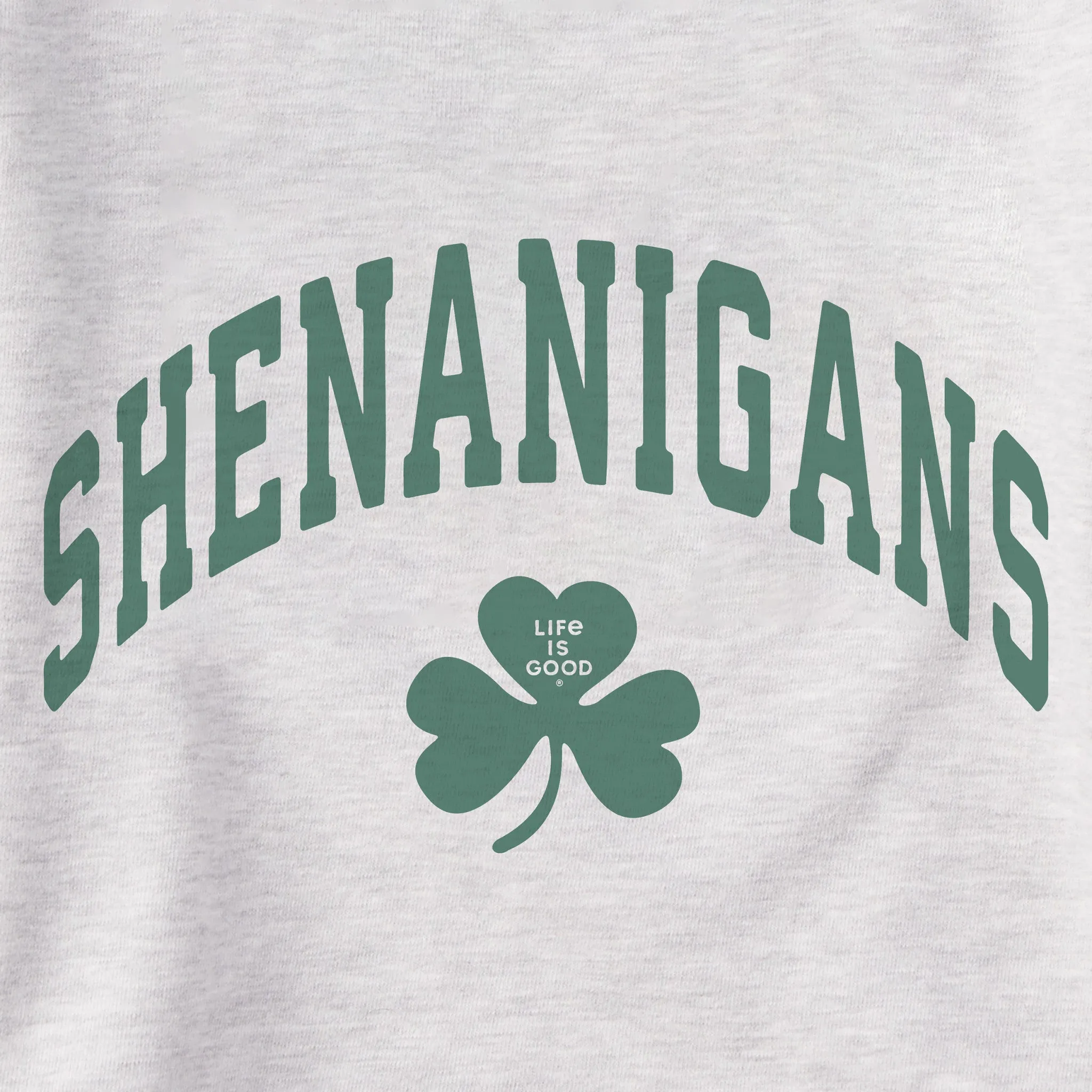 Women's Shenanigans Arch Simply True Fleece Hoodie LIFE IS GOOD
