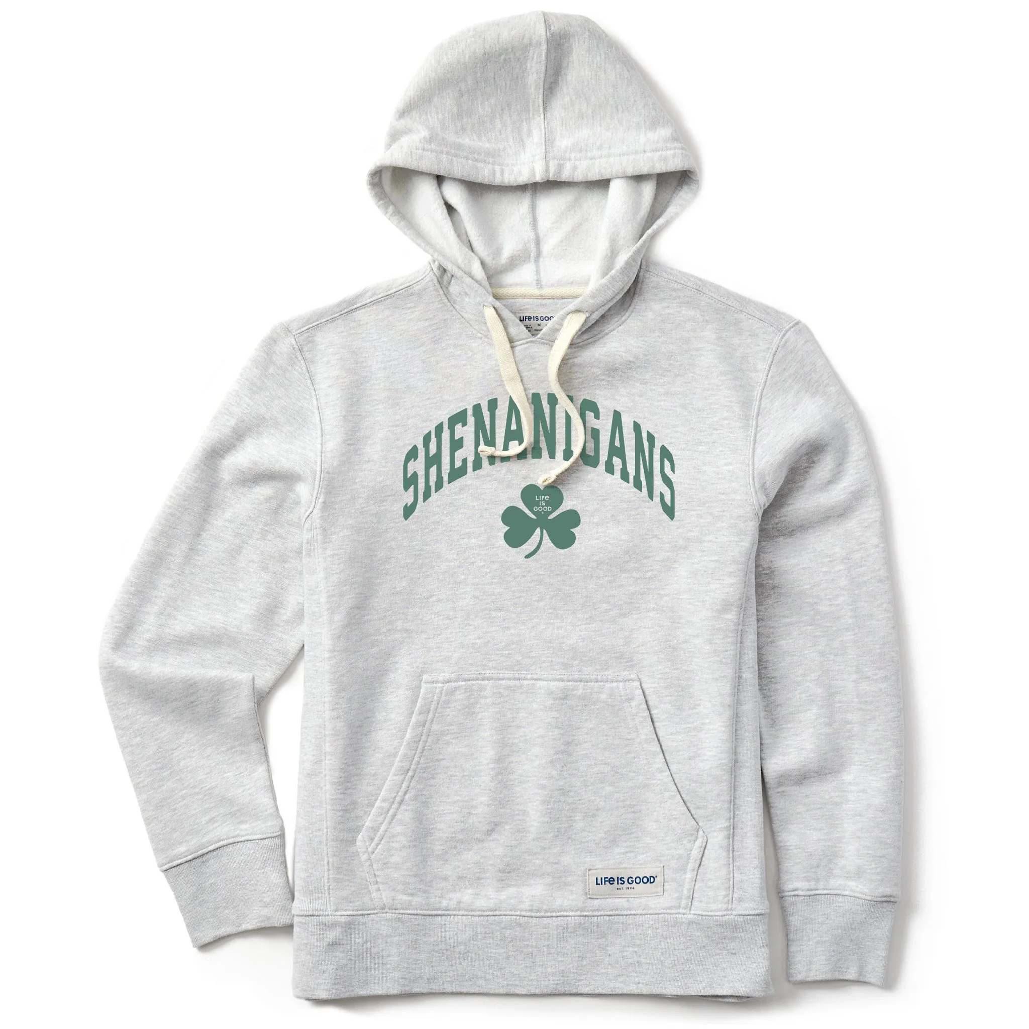 Women's Shenanigans Arch Simply True Fleece Hoodie LIFE IS GOOD
