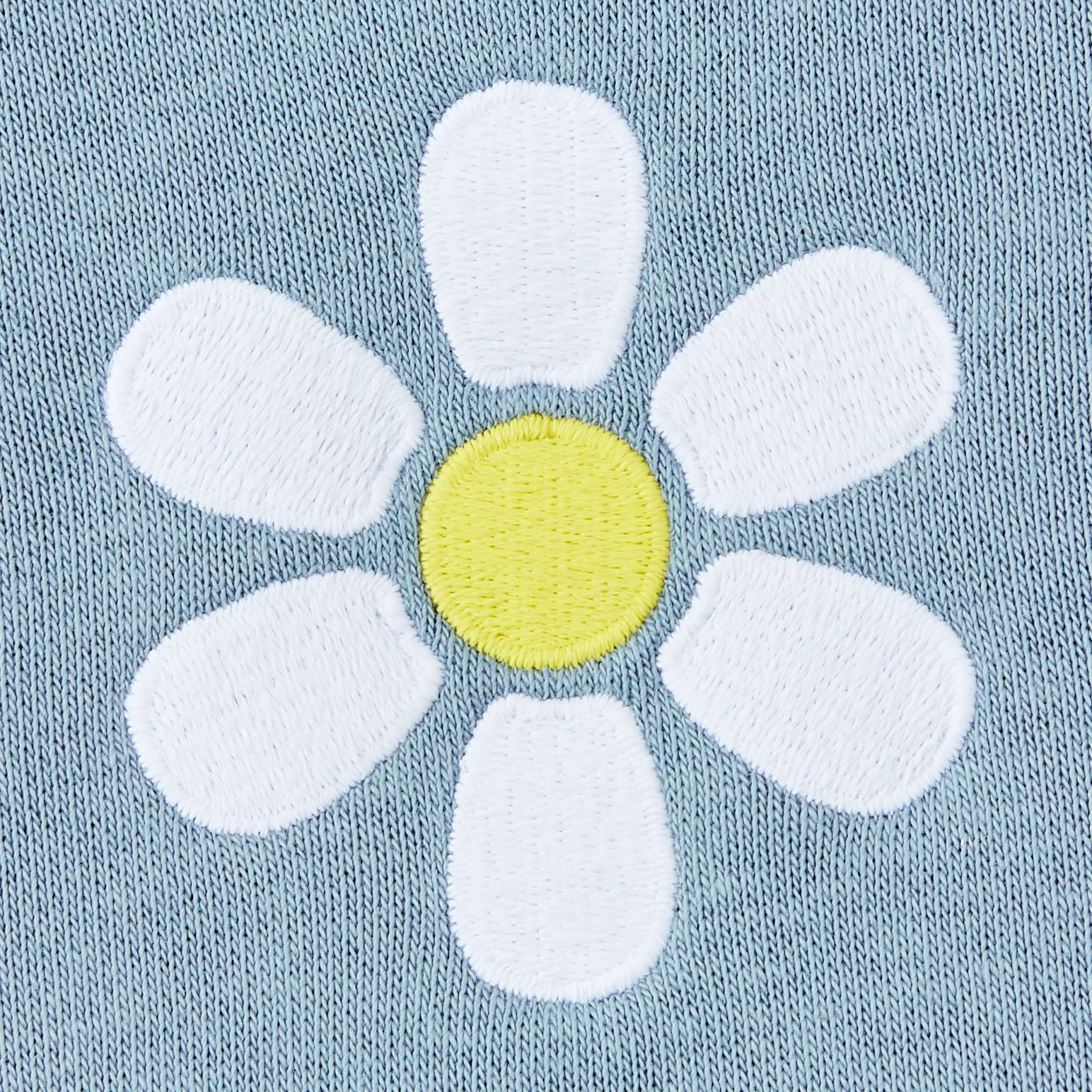 Women's Simple Daisy Good Vibes Fleece Zip Hoodie LIFE IS GOOD