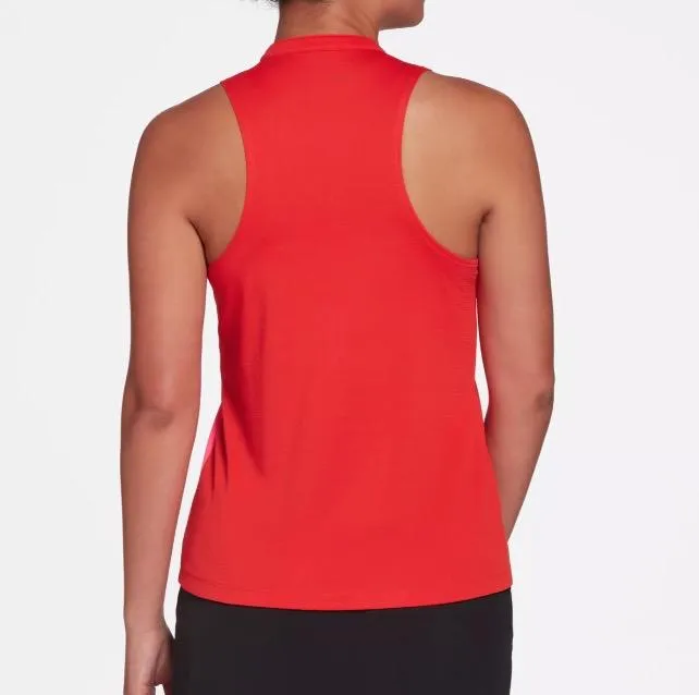 Women's Slazenger Red & Pink Sleeveless Golf Top Size XL