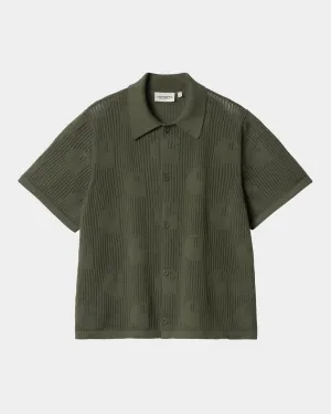Women's Temple Knit Shirt | Dollar Green Carhartt WIP