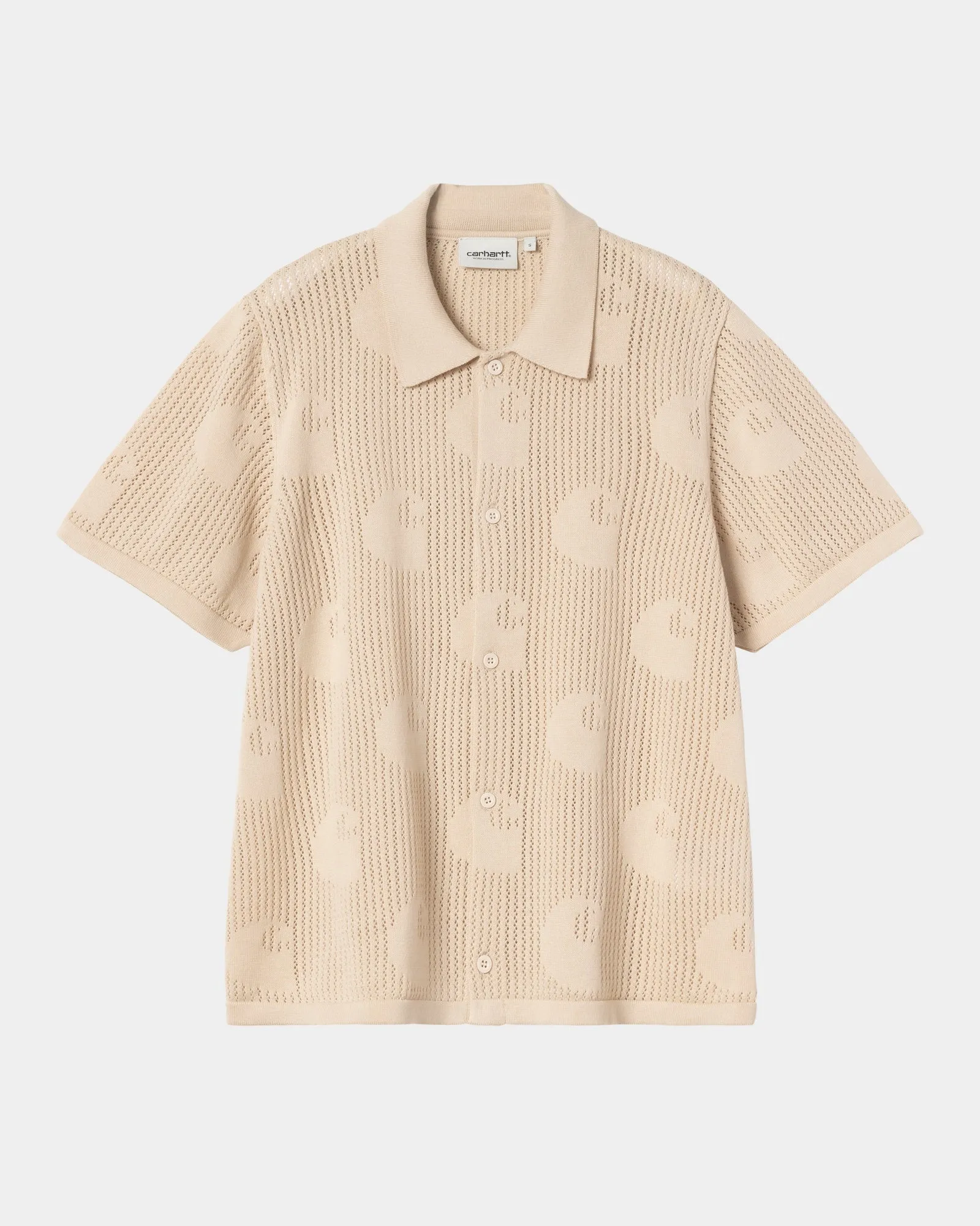 Women's Temple Knit Shirt | Fleur De Sel Carhartt WIP