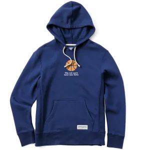 Women's The ref can't hear you babe Simply True Fleece Hoodie LIFE IS GOOD
