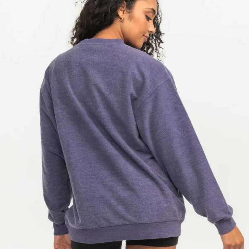 Women's Washed Fleece Sweatshirt