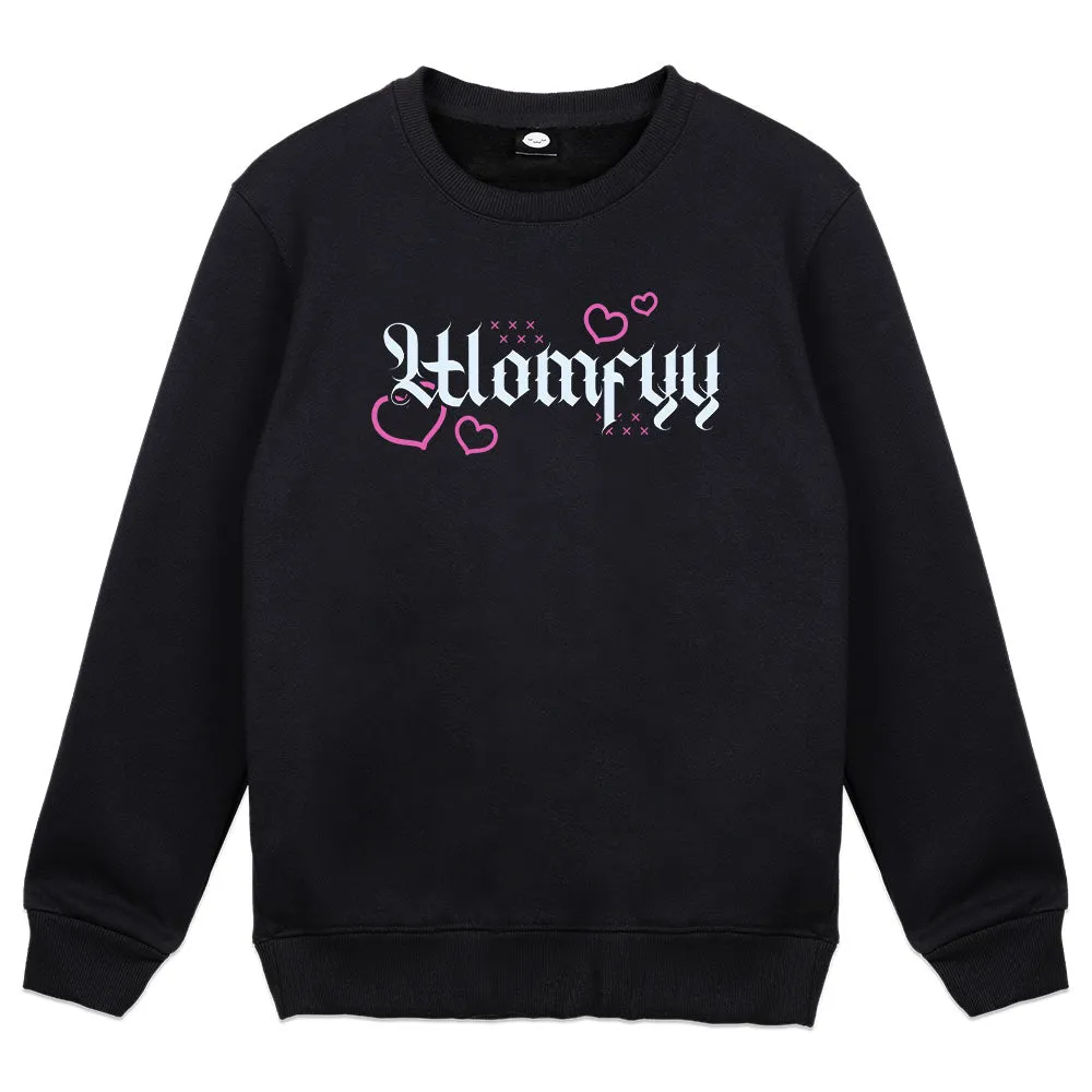 Womfyy Wolfcubus Graphics Crewneck