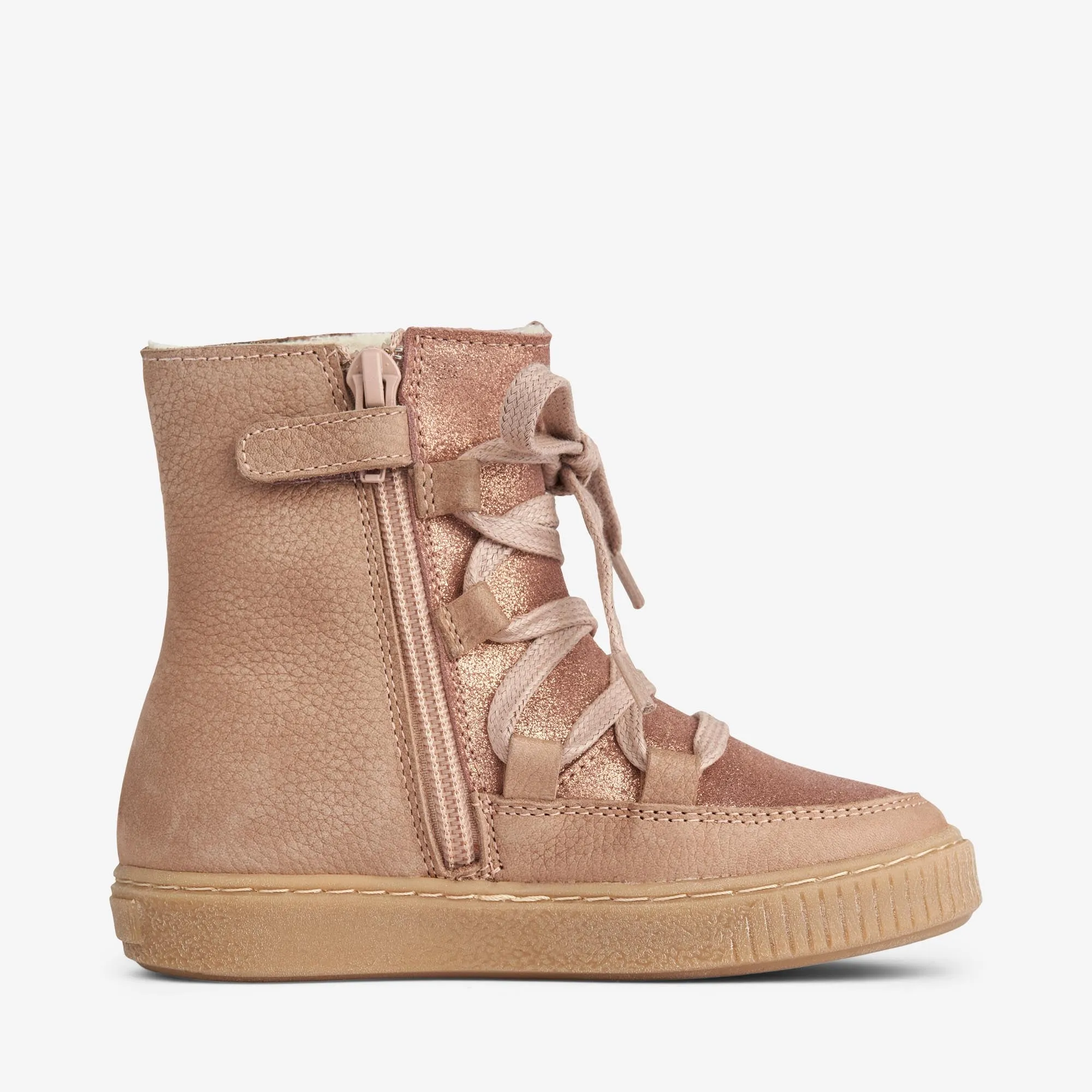 Woolie Tex Lace Shine - rose dawn Wheat