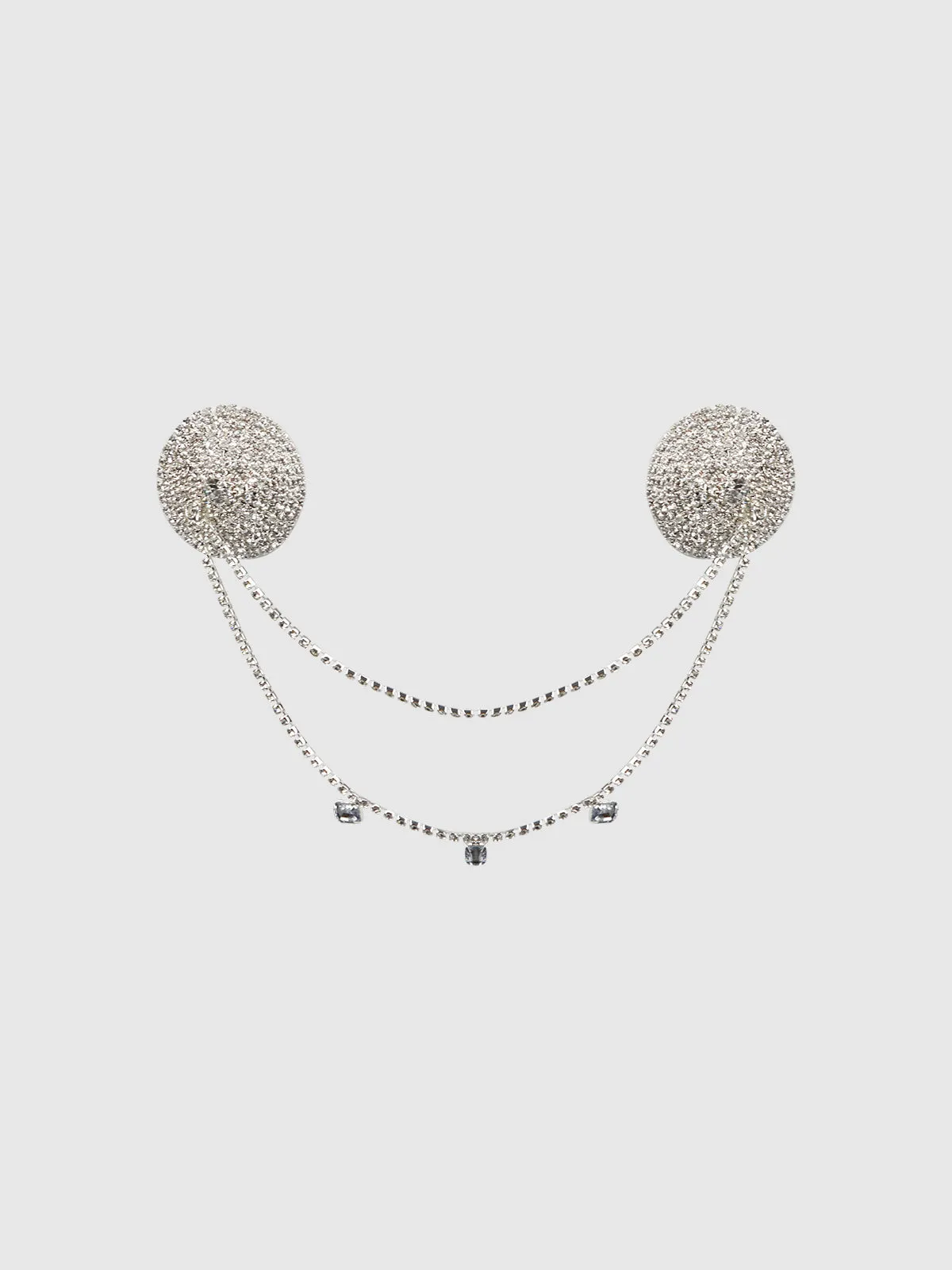 Ziggy Rhinestone Draped Cone Pasties by Frederick's of Hollywood
