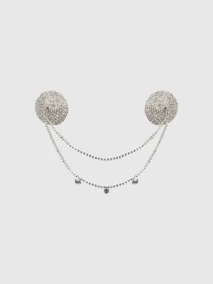 Ziggy Rhinestone Draped Cone Pasties by Frederick's of Hollywood
