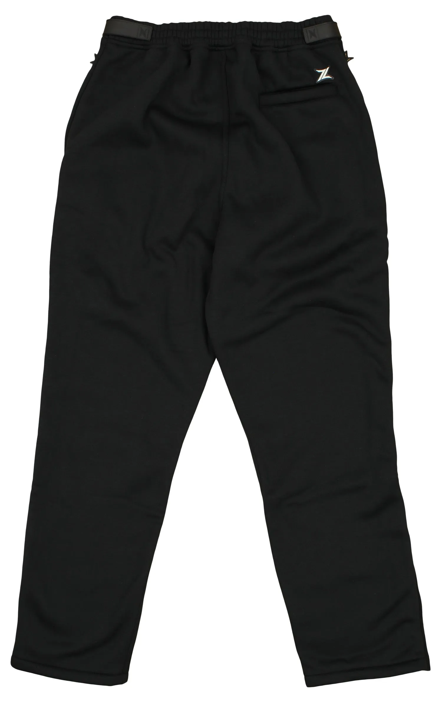 Zipway NBA Men's Detroit Pistons Performance Fleece Tear-Away Pants, Black